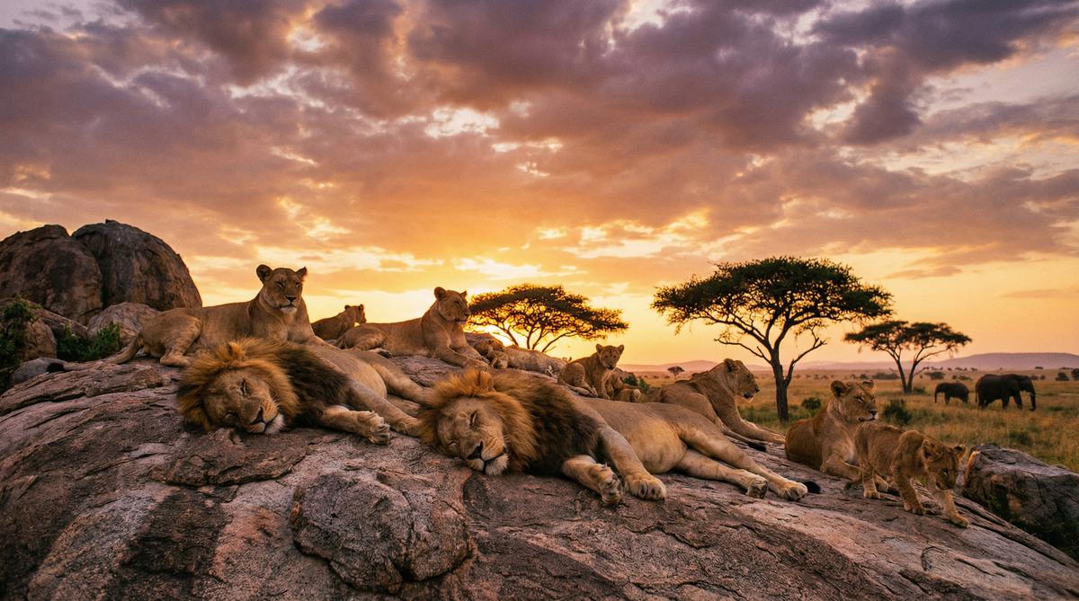 四虎视频非洲狮群视频